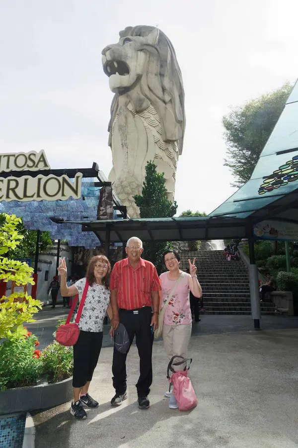 Sentosa Merlion, Pa, Ma, Lyn